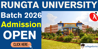 Rungta University Admission Open for Session 2026; Apply Online @rungta.ac.in